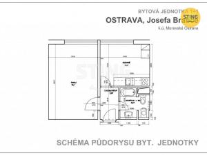 Prodej bytu 1+1, Ostrava - Moravská Ostrava, 36 m2