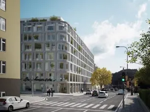 Pronájem bytu 1+kk, Praha - Košíře, Hlaváčkova, 25 m2