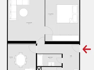 Prodej bytu 2+1, Praha - Krč, Na strži, 55 m2