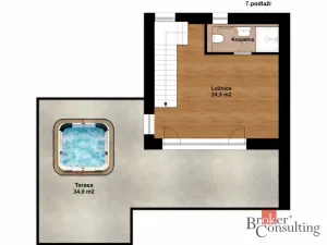 Prodej bytu 3+kk, Plzeň - Skvrňany, Františka Kováříka, 131 m2