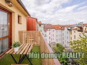Pronájem bytu 2+kk, Praha - Smíchov, U Santošky, 50 m2