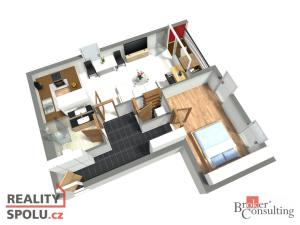 Pronájem bytu 2+kk, Chotěšov, Nová, 56 m2