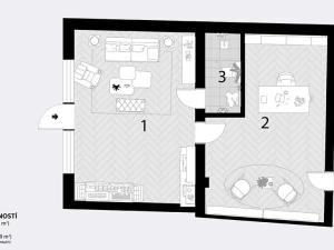 Prodej rodinného domu, Ořechov, Komenského, 349 m2