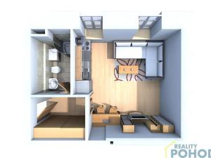 Prodej bytu 1+kk, Choceň, Peliny, 28 m2