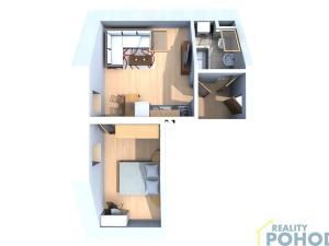 Prodej bytu 2+kk, Choceň, Peliny, 35 m2