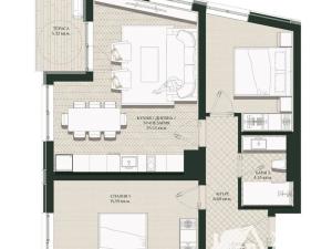 Prodej bytu 3+kk, Burgas, Bulharsko, 83 m2