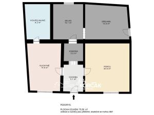 Prodej rodinného domu, Letovice, Nové město, 75 m2