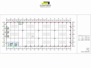 Pronájem skladu, Lovosice, Průmyslová, 3539 m2
