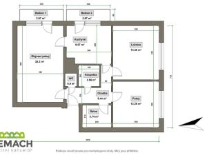 Pronájem bytu 3+1, Uherské Hradiště, Stará Tenice, 76 m2