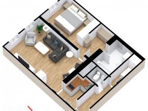 Prodej bytu 2+kk, Jablonec nad Nisou, Anenské náměstí, 50 m2