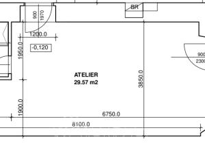 Pronájem bytu 1+kk, Benátky nad Jizerou - Benátky nad Jizerou I, Vaněčkova, 32 m2