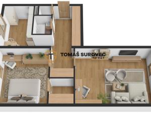 Prodej bytu 2+1, Zlín - Příluky, Pod Mlýnem, 65 m2