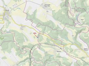 Dražba lesa, Žďárec, 2873 m2