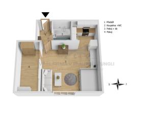 Prodej bytu 1+kk, Praha - Libeň, Braunerova, 41 m2