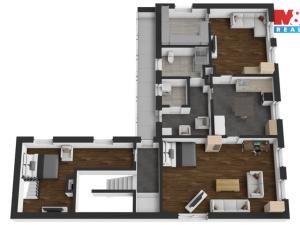 Pronájem bytu 3+kk, Kladno - Kročehlavy, Vinšova, 88 m2