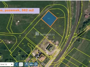 Prodej pozemku pro bydlení, Luhačovice - Polichno, 562 m2