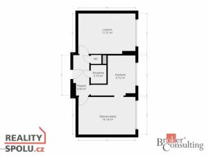 Prodej bytu 2+1, Benešov, Bezručova, 52 m2