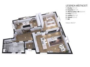 Prodej bytu 3+kk, Přísnotice, Žabčická, 99 m2