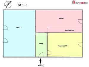 Prodej bytu 1+1, Nejdek, Poštovní, 35 m2