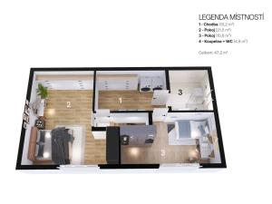 Prodej bytu 3+kk, Přísnotice, Žabčická, 75 m2