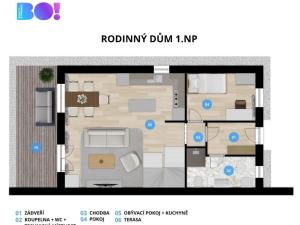 Pronájem rodinného domu, Třinec, Odbojářů, 115 m2
