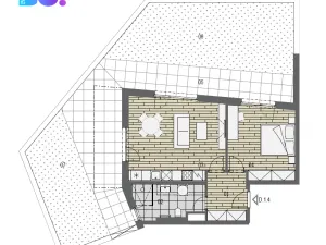 Pronájem bytu 2+kk, Ostrava, F. X. Riepla, 161 m2