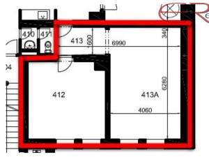 Pronájem kanceláře, Jablonec nad Nisou, Podhorská, 49 m2