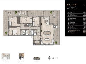 Prodej bytu 5+kk, Praha, 166 m2