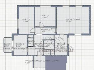 Prodej bytu 4+1, České Budějovice, Netolická, 85 m2