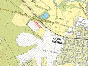 Prodej pole, Rokycany, 4111 m2