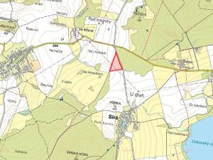 Prodej pole, Sirá, 32483 m2