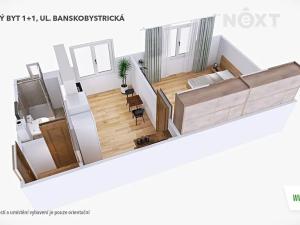 Prodej bytu 1+1, Šumperk, Banskobystrická, 38 m2