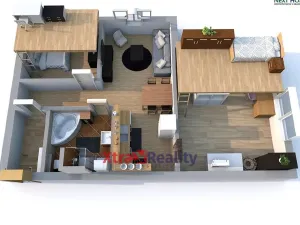 Prodej bytu 2+kk, Teplice, Bílinská, 73 m2