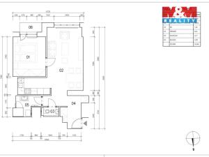 Pronájem bytu 2+kk, Praha - Holešovice, Dělnická, 53 m2