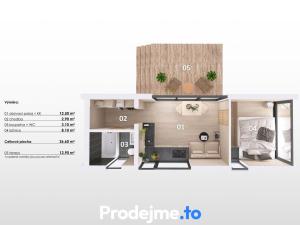 Prodej rodinného domu, Dobšice, 27 m2