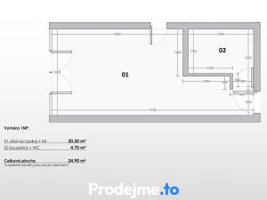 Prodej rodinného domu, Dobšice, 34 m2