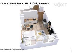 Prodej apartmánu, Svitavy, Říční, 36 m2