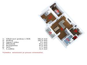 Prodej bytu 2+kk, Bohdalice-Pavlovice, 84 m2