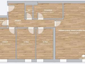 Prodej bytu 4+kk, Plzeň, Nemocniční, 95 m2