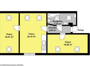 Prodej bytu 3+kk, Týnec nad Labem, Masarykovo náměstí, 68 m2
