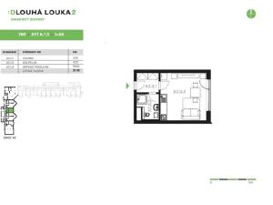 Pronájem bytu 1+kk, České Budějovice - České Budějovice 2, Volejbalistů, 28 m2