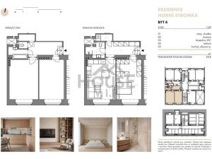 Prodej bytu 2+kk, Praha - Vinohrady, V Horní Stromce, 59 m2