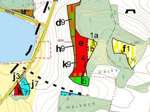 Dražba lesa, Hradiště, 645 m2