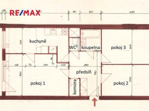 Prodej bytu 3+1, Praha - Stodůlky, Trávníčkova, 73 m2
