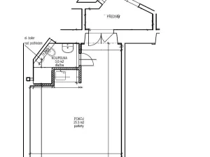 Pronájem bytu 1+kk, Praha - Staré Město, Martinská, 32 m2