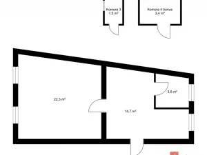 Prodej činžovního domu, Jablonné v Podještědí, Staroměstská, 315 m2