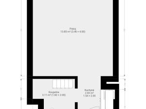 Pronájem bytu 1+kk, Brno, Jedovnická, 20 m2