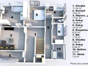 Prodej vícegeneračního domu, Bakov nad Jizerou - Malá Bělá, 185 m2