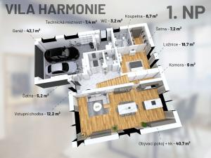 Pronájem bytu 6+kk a větší, Vestec, V Lukách, 313 m2