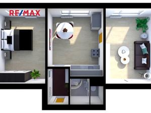 Pronájem bytu 2+1, Stráž pod Ralskem, Jižní, 54 m2